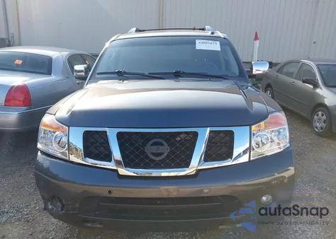 2012 Nissan Armada Platinum z USA, uszkodzony, nr VIN 5N1BA0NF6CN618476